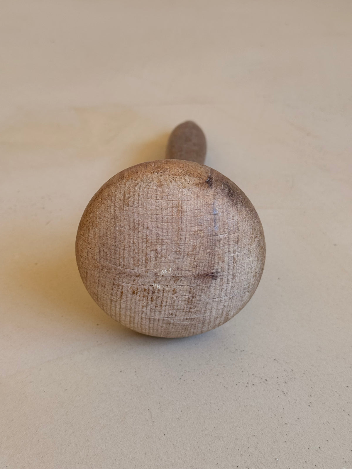 Wooden mortar