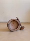 Wooden mortar