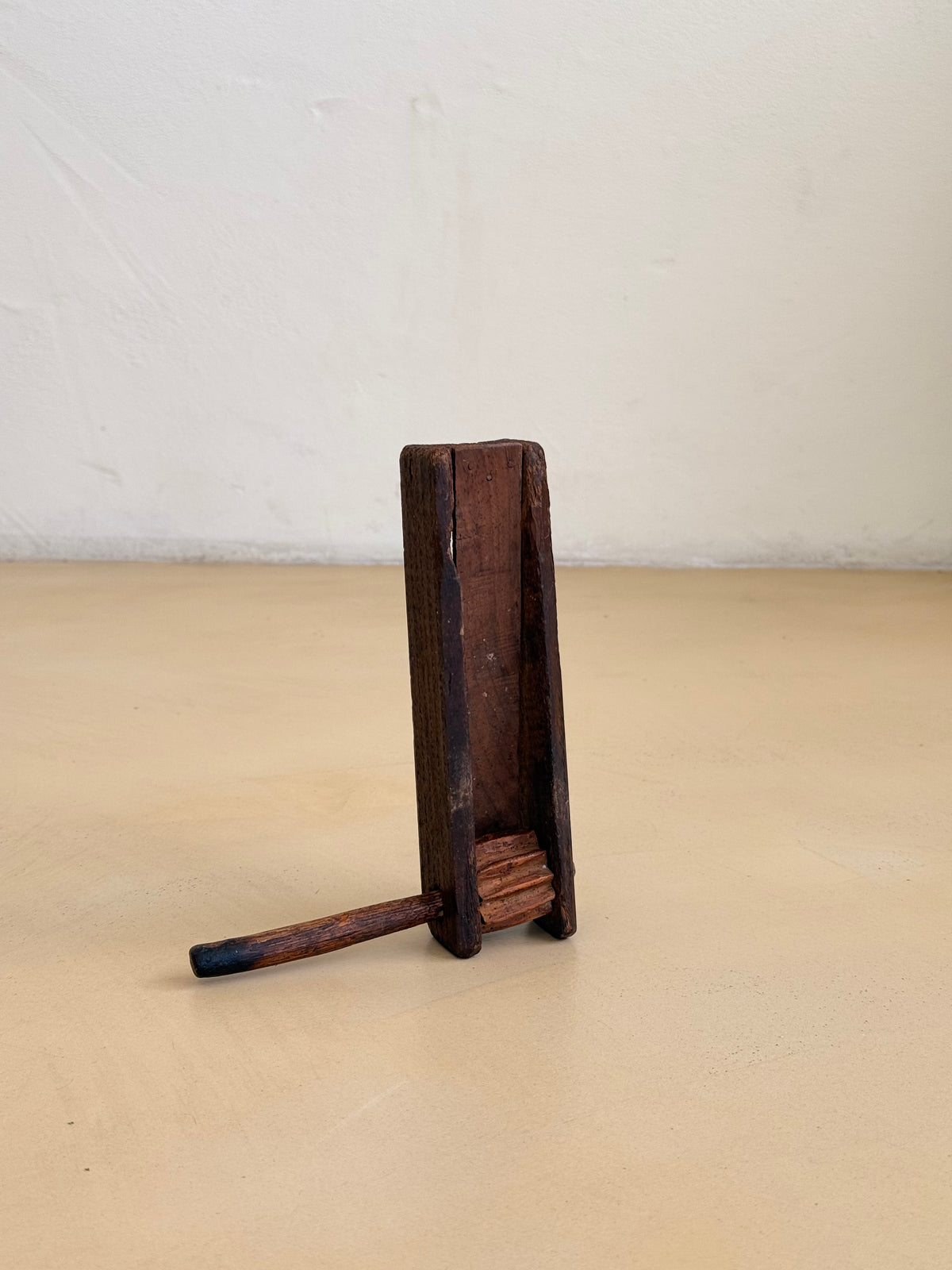 Matraca instrumental de madera