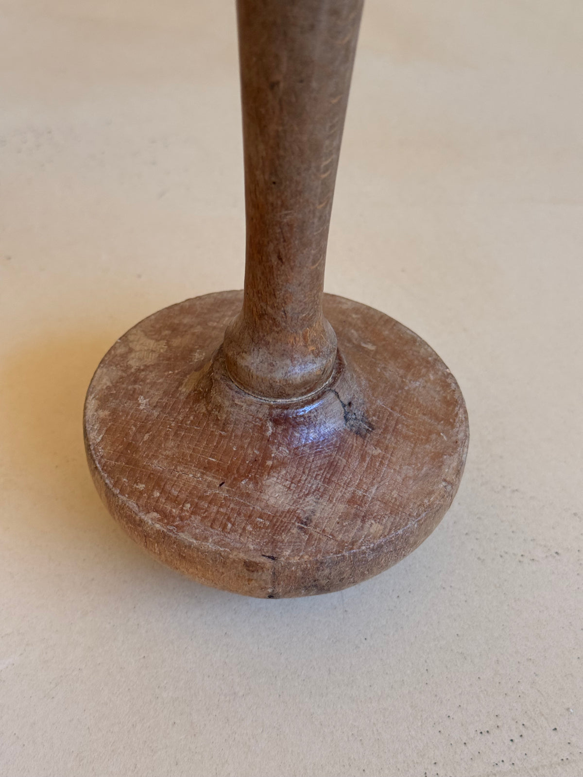 Wooden mortar