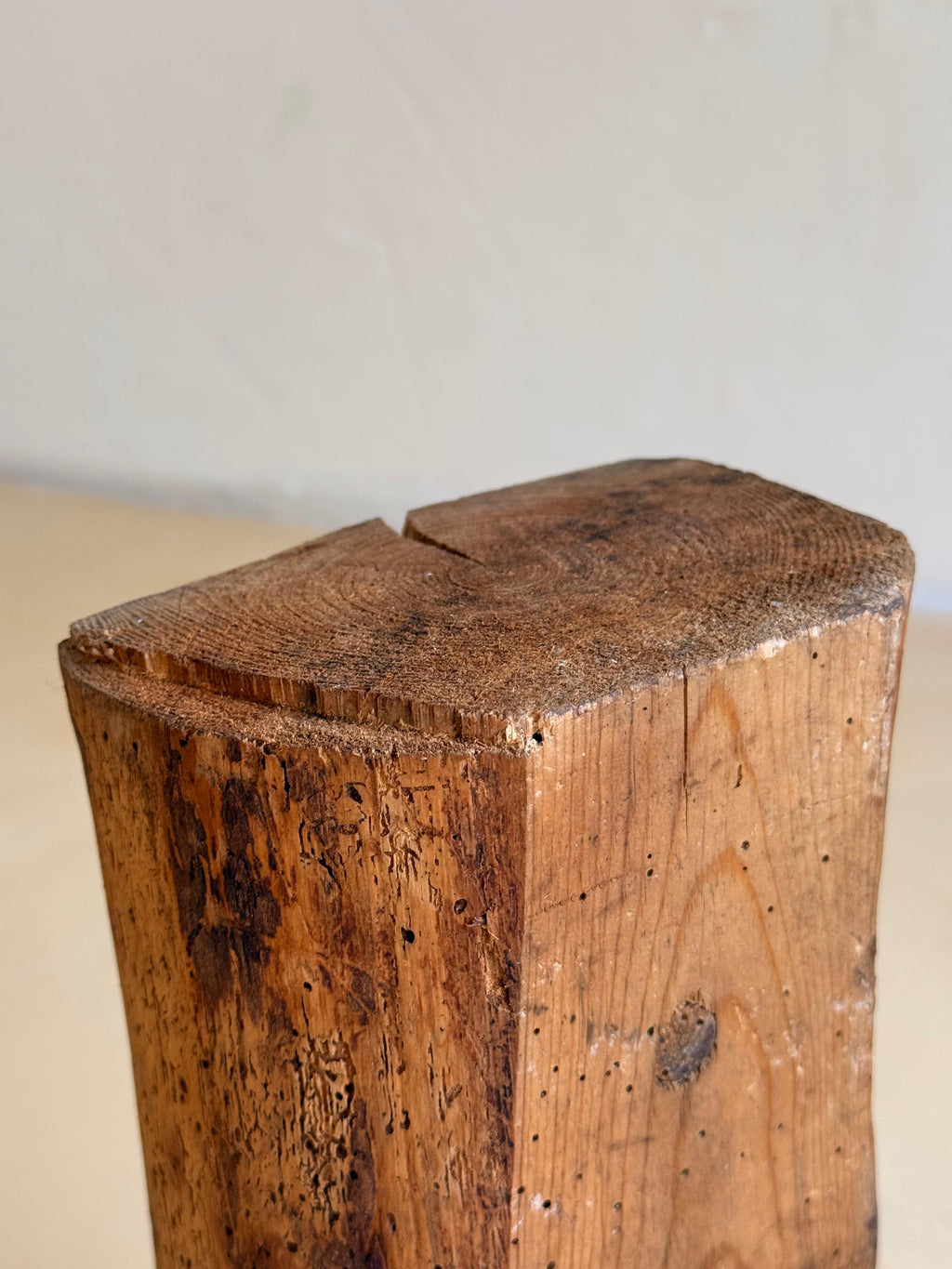 Prensa para queso de madera