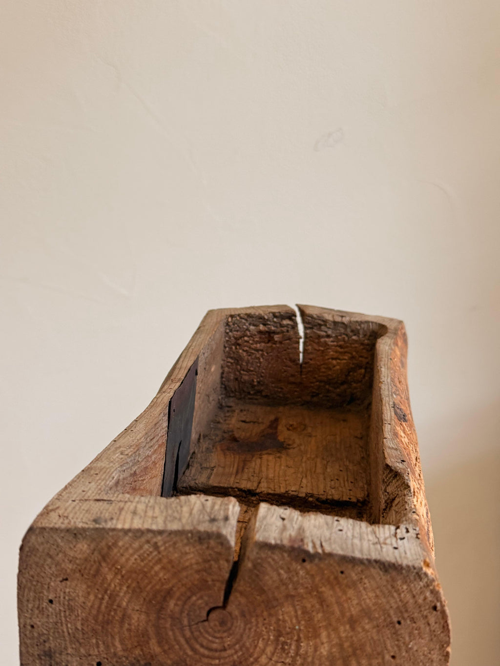 Prensa para queso de madera